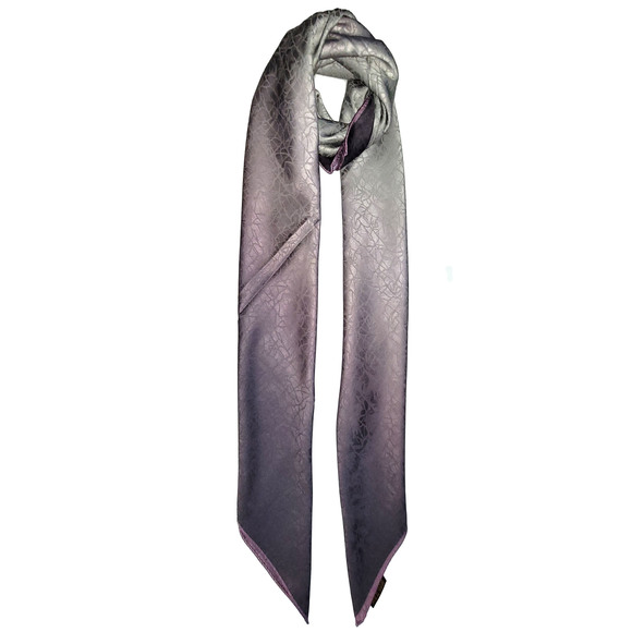 NWT Double Sided Silk Scarf 53"x53" Large Square Shawl Wrap XiangYunSha 36511 - Picture 10 of 11